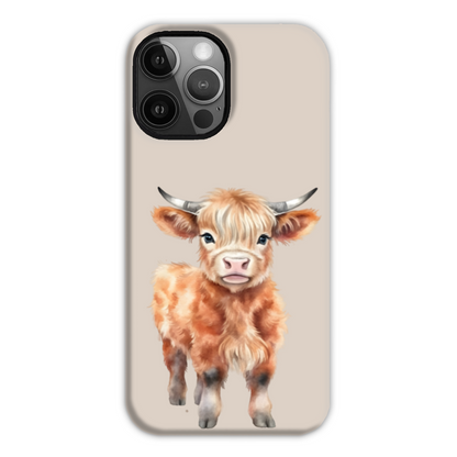 Highland Cow Tough Phone Case