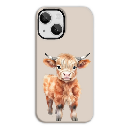 Highland Cow Tough Phone Case