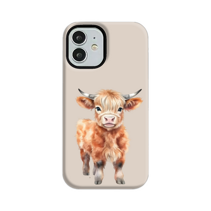 Highland Cow Tough Phone Case