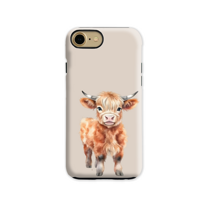 Highland Cow Tough Phone Case