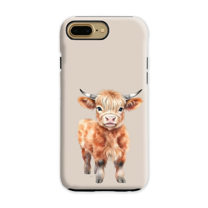 Highland Cow Tough Phone Case