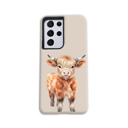 Highland Cow Tough Phone Case