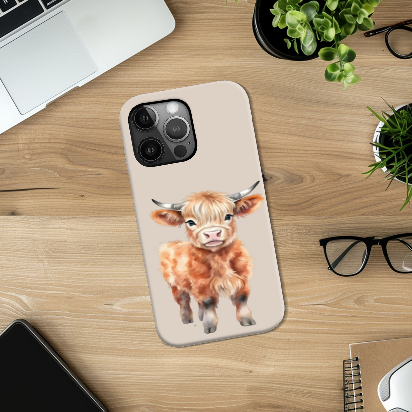 Highland Cow Tough Phone Case