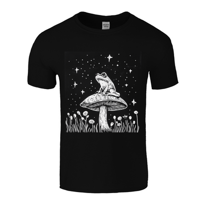 Starstuck Frog Black T-shirt