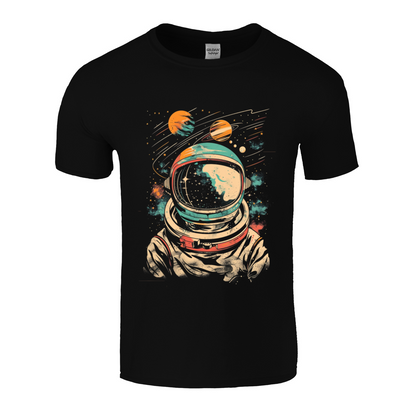 Astronaut Black T-shirt