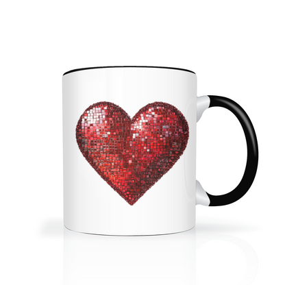 Red Heart 11oz  Mug