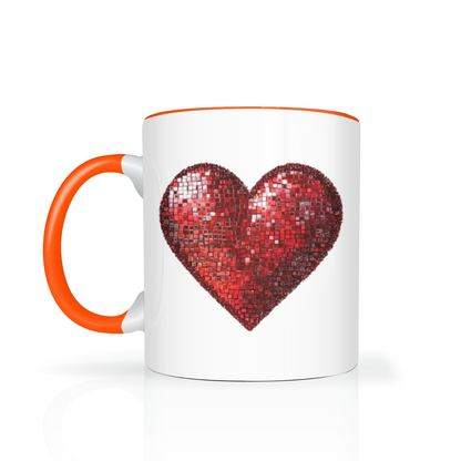 Red Heart 11oz  Mug