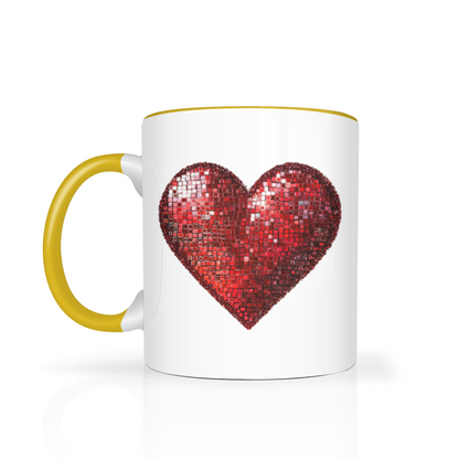 Red Heart 11oz  Mug