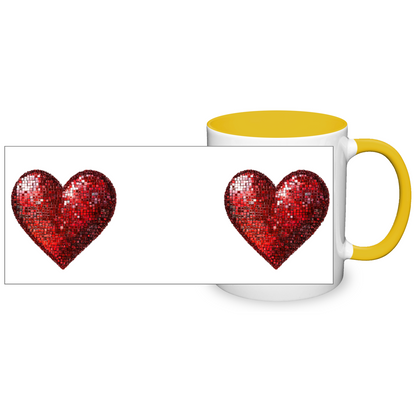 Red Heart 11oz  Mug