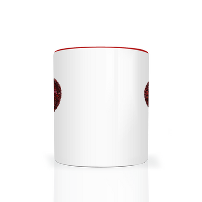 Red Heart 11oz  Mug