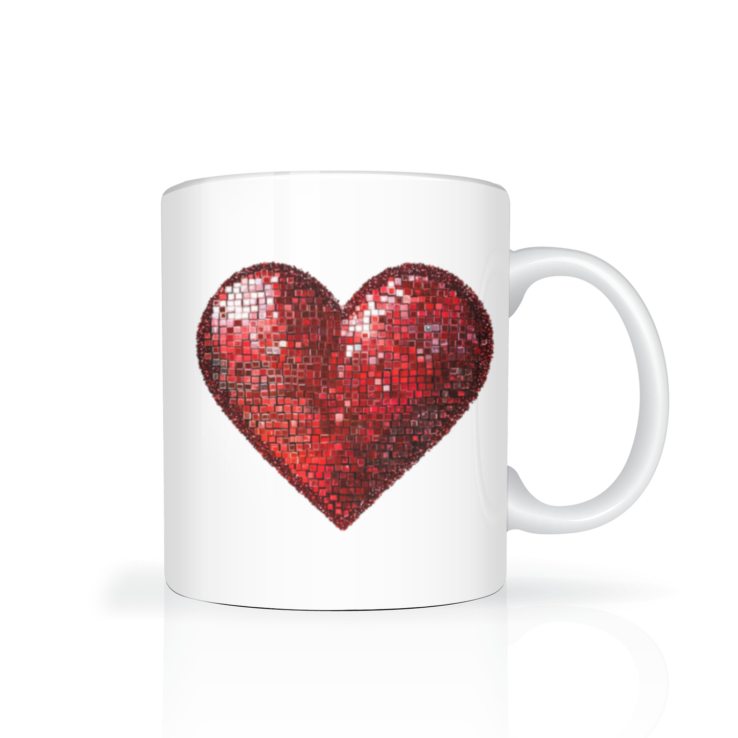 Red Heart 11oz  Mug