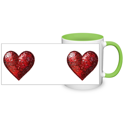 Red Heart 11oz  Mug