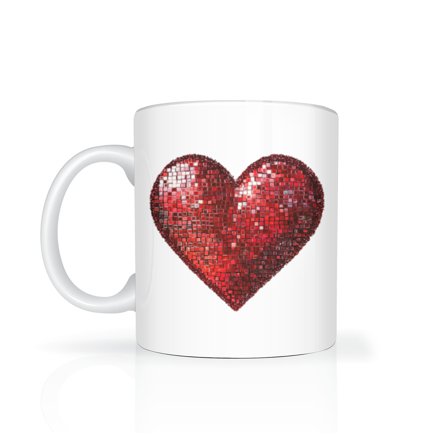 Red Heart 11oz  Mug