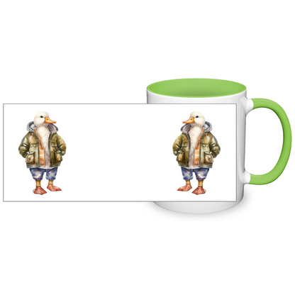 Dressed Up Duck 11oz  Mug