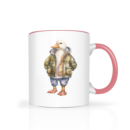 Dressed Up Duck 11oz  Mug