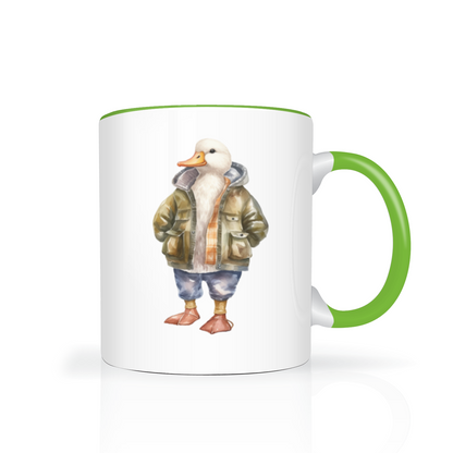 Dressed Up Duck 11oz  Mug