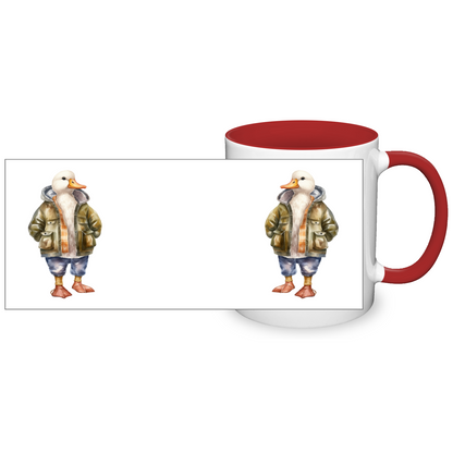 Dressed Up Duck 11oz  Mug