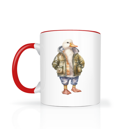 Dressed Up Duck 11oz  Mug