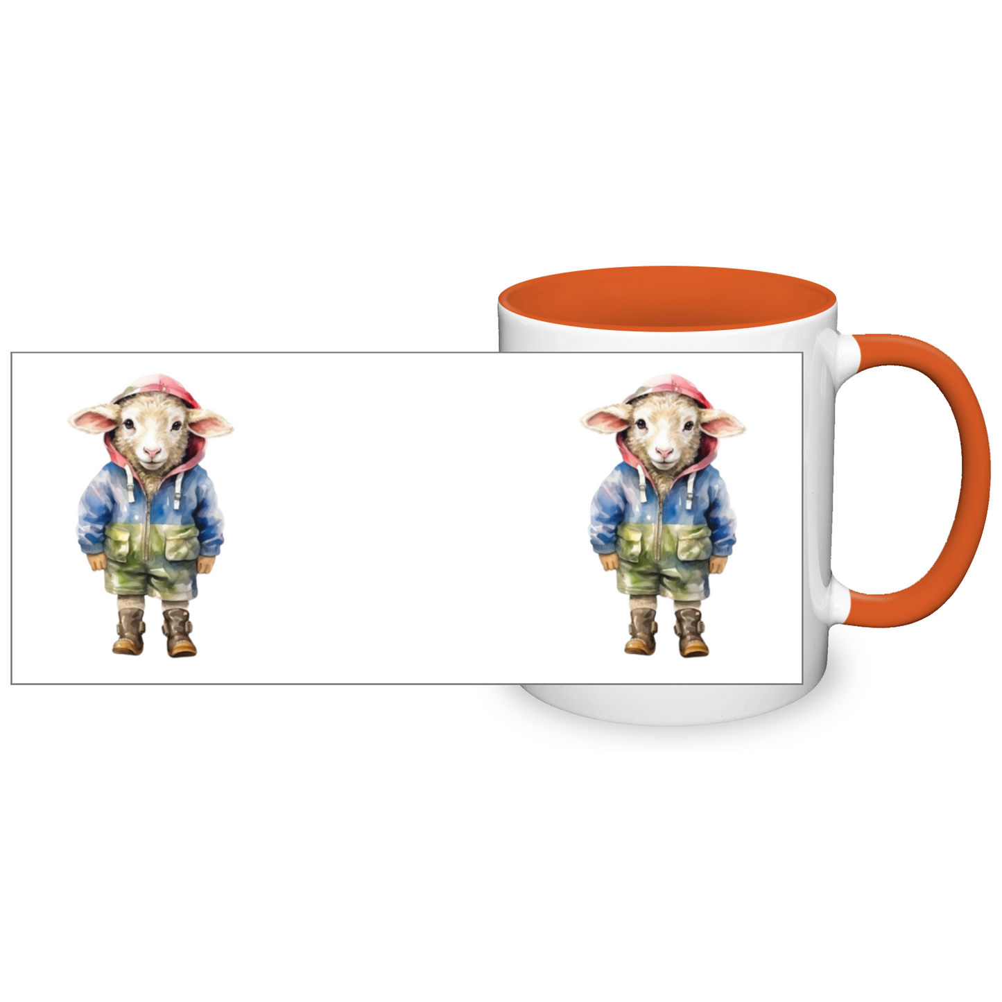 Dressed Up Lamb 11oz  Mug