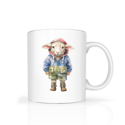 Dressed Up Lamb 11oz  Mug