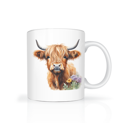 Highland Cow 11oz  Mug