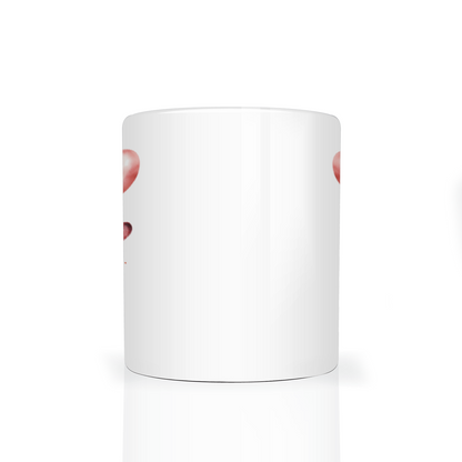 Heart Highland Cow 11oz  Mug