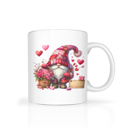 Personalised Valentine's Gonk  11oz Mug