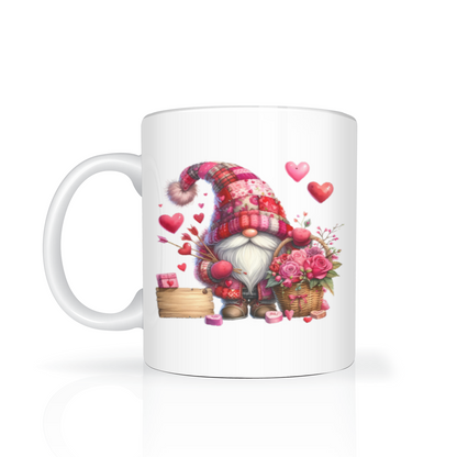 Personalised Valentine's Gonk  11oz Mug