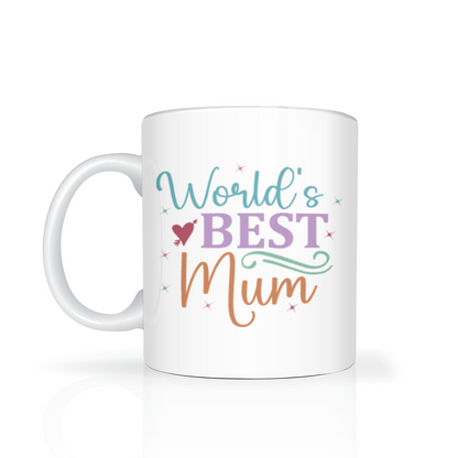 World's Best Mum 11oz Mug