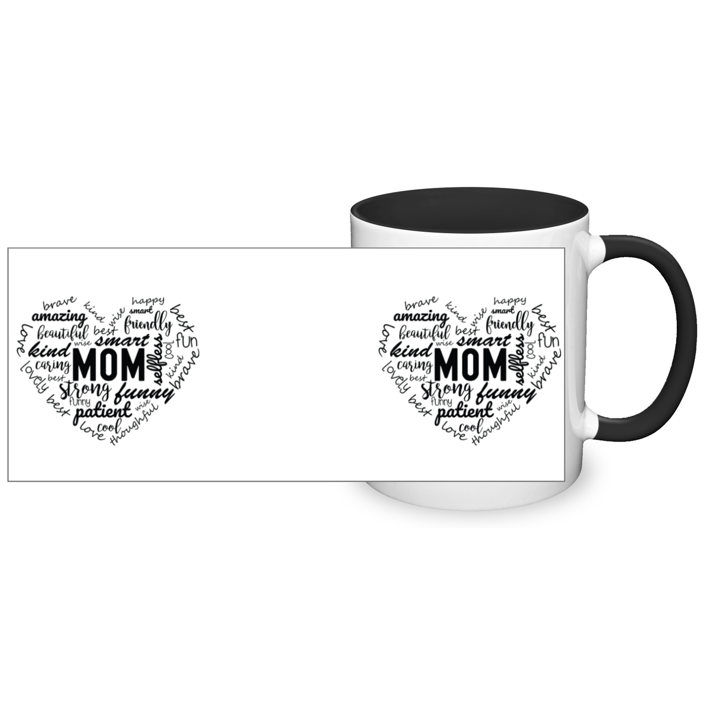 Mum Heart 11oz Mug