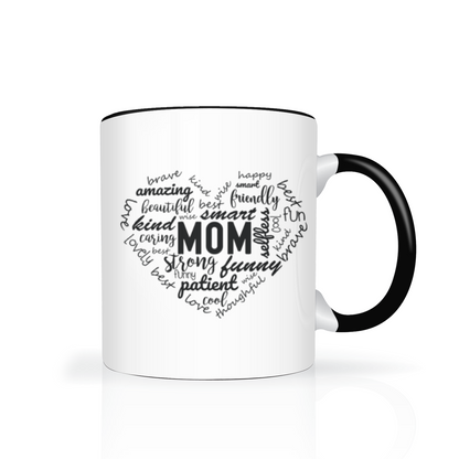 Mum Heart 11oz Mug