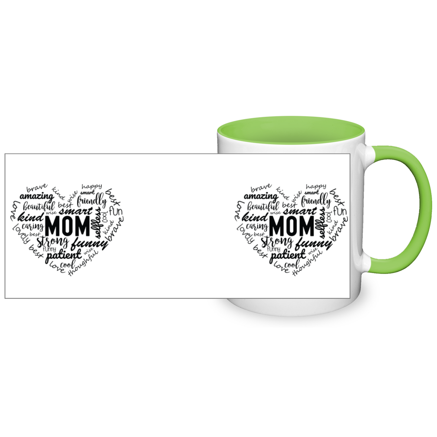 Mum Heart 11oz Mug