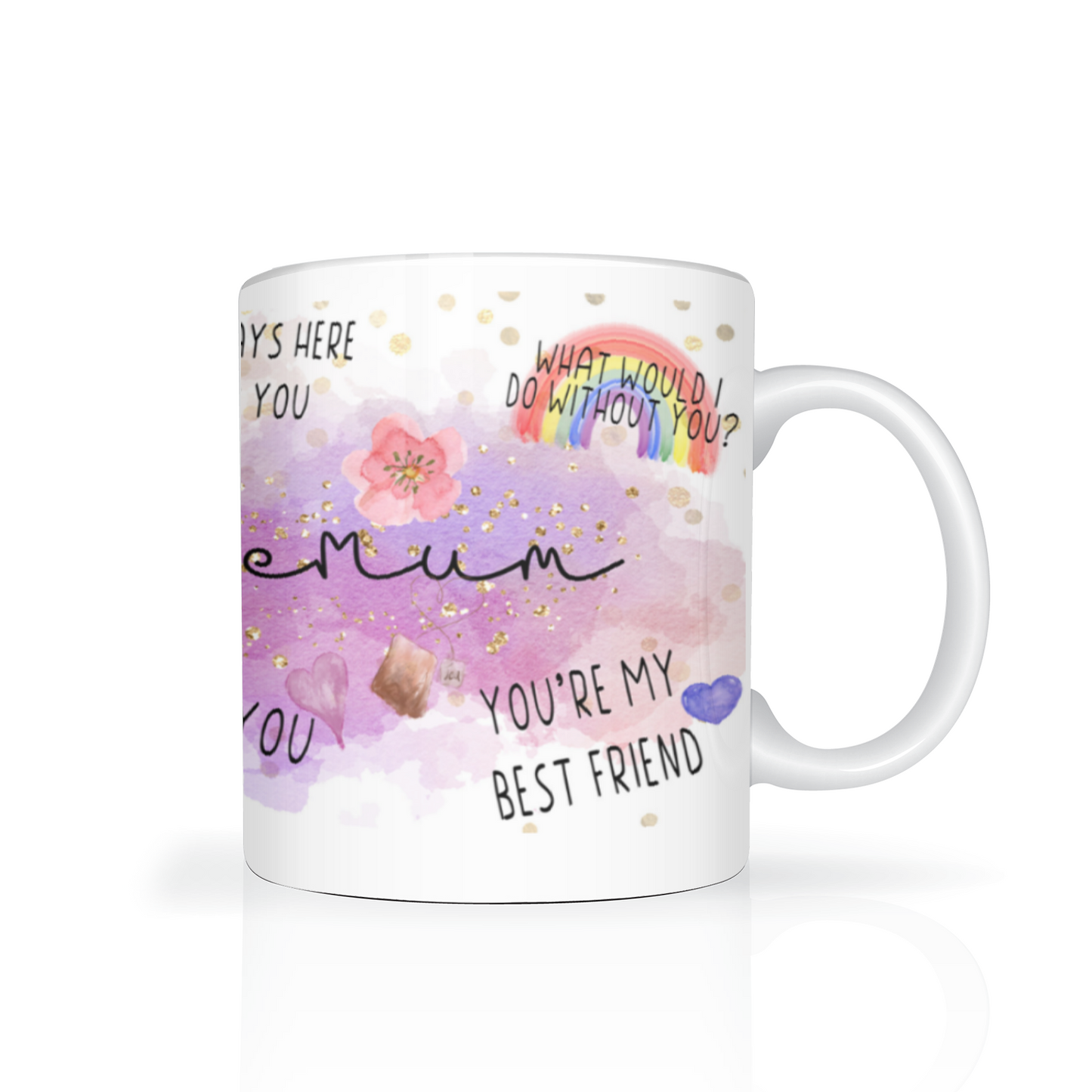 Mum Watercolour 11oz Mug