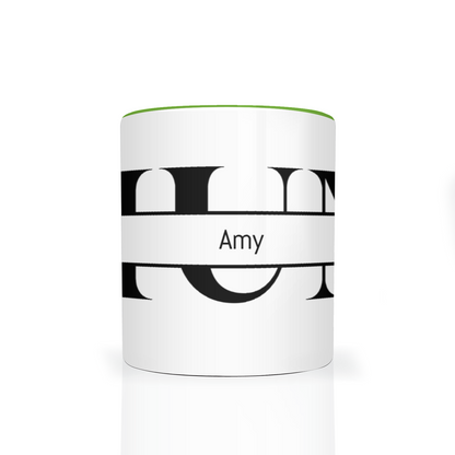 Personalised Name Mum 11oz Mug