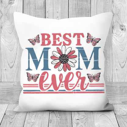 Best Mum Ever Poly Linen Cushion